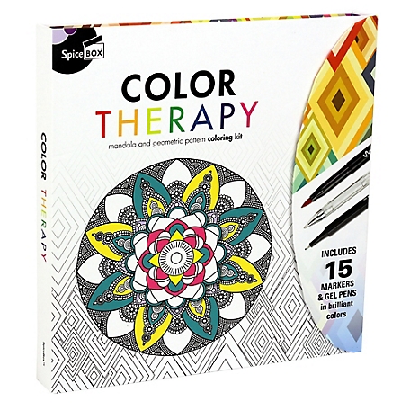 Sketch Plus Color Therapy Kit - Find Serenity Through Creative Mindfulness