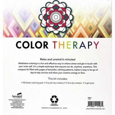 Image showing  Color Therapy Kit - Find Serenity Through Creative Mindfulness