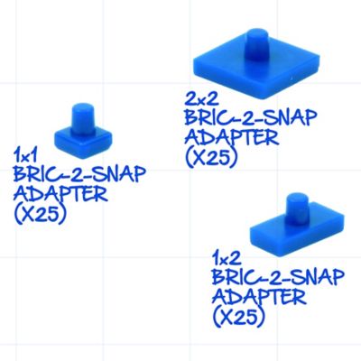 Image showing  BRIC: Structures - Brick & Electronics Exploration Kit