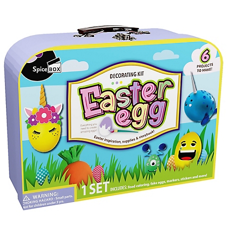 Suitcase Easter Egg Art Kit - Hop into Easter with Artistic Delights