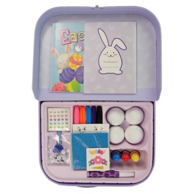 Image showing 5 th Suitcase Easter Egg Art Kit - Hop into Easter with Artistic Delights