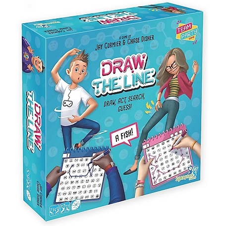 Synapses Games Draw The Line, Great Game to Play With Family and Friends