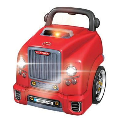 The Bubble Factory Ltd Motor Car Engine Workshop - Red City Truck