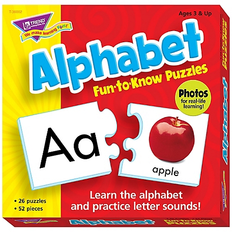 TREND Enterprises, Inc Fun-to-Know Puzzles: Alphabet