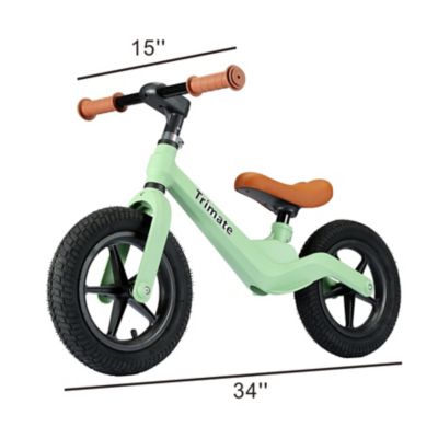 Image showing  Toddler Balance Bike - No Pedal Sport Bike, Green