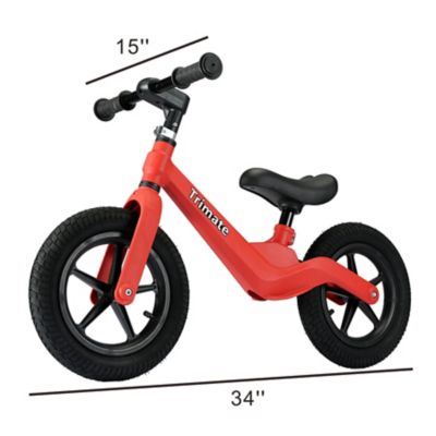Image showing  Toddler Balance Bike - No Pedal Sport Bike, Red