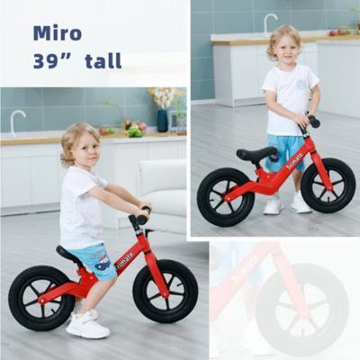 Image showing  Toddler Balance Bike - No Pedal Sport Bike, Red