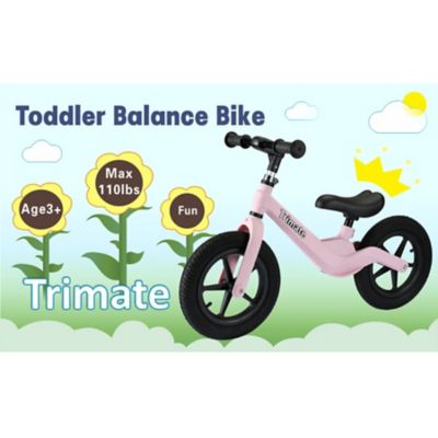 Image showing  Toddler Balance Bike - No Pedal Sport Bike, Pink