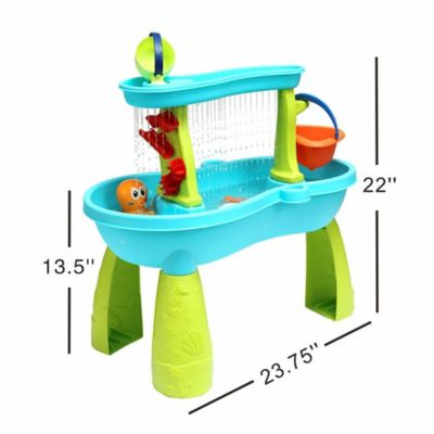 Image showing  2-Tier Toddler Sensory Sand and Water Table