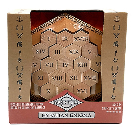 True Genius Hypatian Enigma - A Number Based Roman Mystery