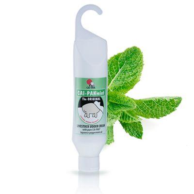 CAI-PAN Livestock Udder Cream with Pure CAI-PAN Japanese Peppermint Oil and Blend of Herbs, 13.5 fl. oz.
