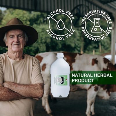 Image showing  Livestock Udder Cream with Pure CAI-PAN Japanese Peppermint Oil and Blend of Herbs, 88 fl. oz.