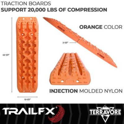 Image showing  Terravore Traction Boards, Orange, TBOR01