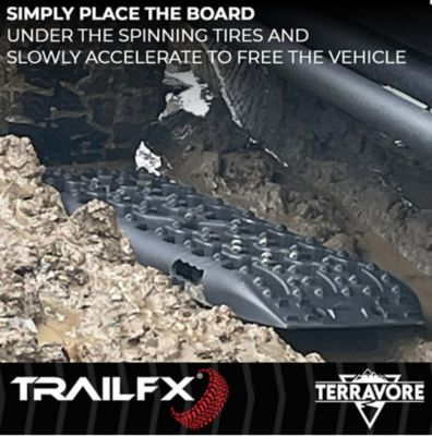 Image showing  Terravore Traction Boards, Black, 2-Pack