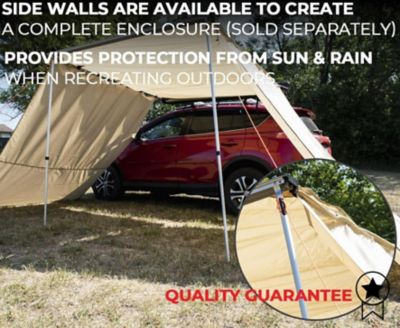 Image showing 5 th TrailFX Terravore Roof Rack Mounted Awning, 6.5 x 8.2 ft., AWN002