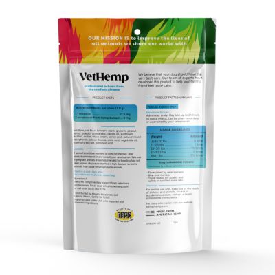 Image showing  Calming Hemp Soft Chewable Supplements for Dogs, 600 mg, 120 ct.