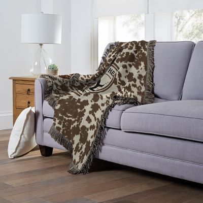 Image showing  Yellowstone Cattle Brand Jacquard Throw