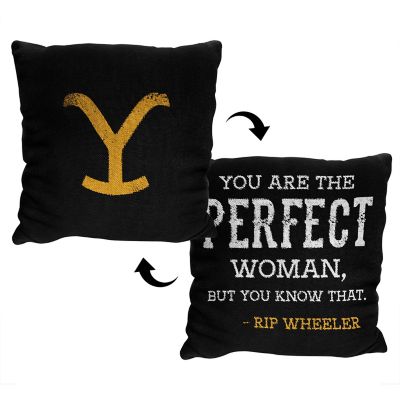 Northwest Yellowstone Perfect Woman Double Sided Jacquard Pillow