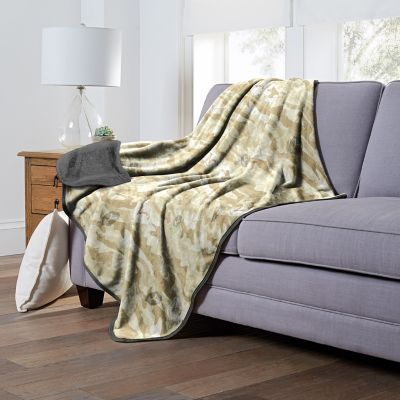 Image showing  Yellowstone Camo Silk Touch Sherpa Throw
