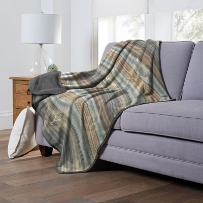 Image showing  Yellowstone Western Ombre Silk Touch Sherpa Throw