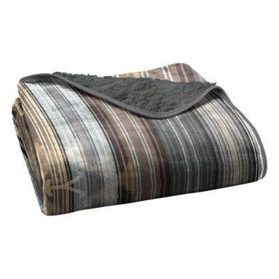 Image showing  Yellowstone Western Ombre Silk Touch Sherpa Throw