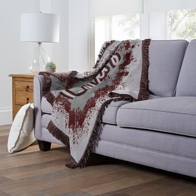 Image showing  The Midwest School Oilers Jacquard Throw