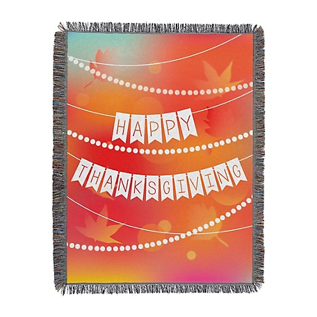 Northwest Holidays Celebration Thanks Woven Tapestry
