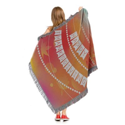 Image showing  Holidays Celebration Thanks Woven Tapestry