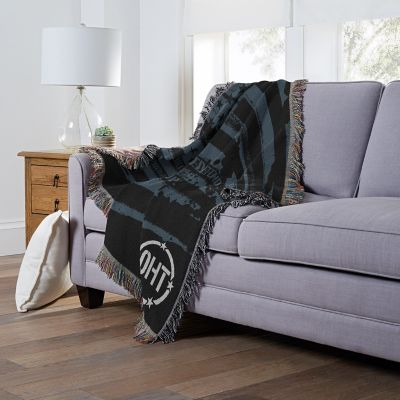 Image showing  Tonal Pride Holiday Tapestry Throw