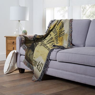 Image showing  Strengthens Me Tapestry Throw