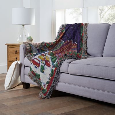 Image showing  Holiday City Holiday Tapestry Throw
