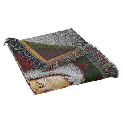 Image showing  Howdy Santa Holiday Tapestry Throw