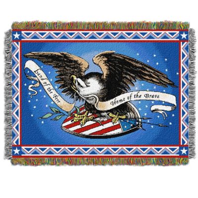 Northwest Memorial Day Holiday Tapestry Throw