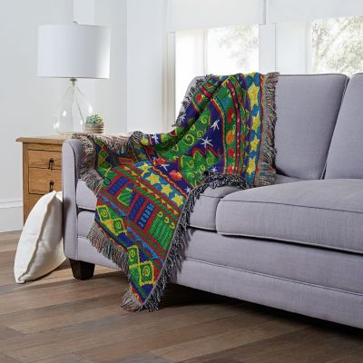 Image showing  Tree Festivity Holiday Tapestry Throw