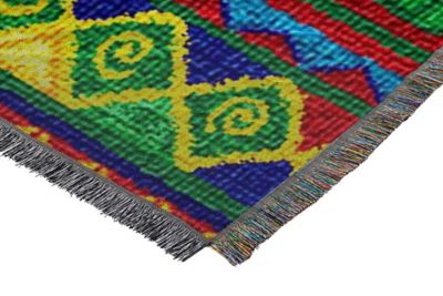 Image showing  Tree Festivity Holiday Tapestry Throw