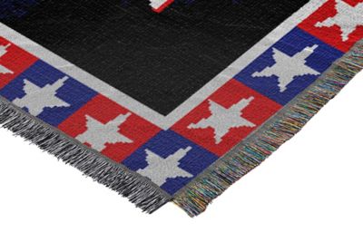Image showing  July Fourth Holiday Tapestry Throw