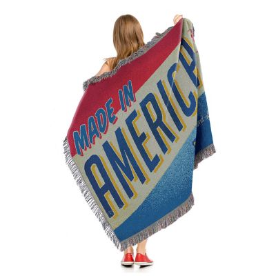 Image showing  License Plate Holiday Tapestry Throw