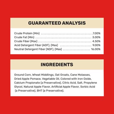 Image showing  Neigh Nibblers Crunchy Apple and Oat Horse Treats, 3 lb.