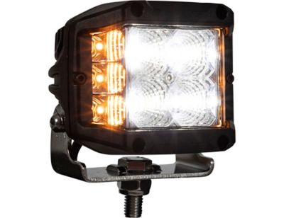 Buyers Products Wide LED Flood Light with Strobe - Square Lens