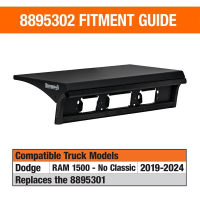 Image showing  Drill-Free Light Bar Cab Mount For Dodge/RAM 1500 New Body Style (2019-2024) (Not for Classic Body Style)