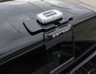 Image showing 7 th Buyers Products Fleet Series Drill-Free Light Bar Cab Mount for RAM 1500 Classic Body Style, 2500-5500 (2019+)
