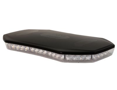 Image showing  15.75 in. Class 1 Low Profile Amber/Clear LED Mini Light Bar with 10 Flash Patterns