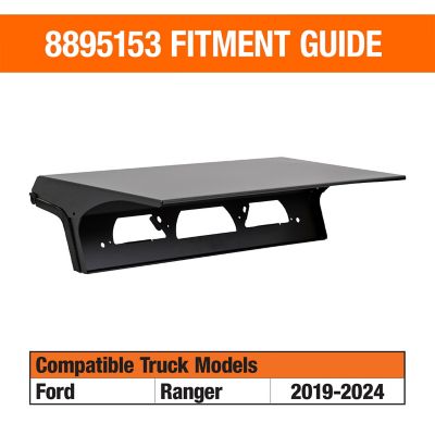 Image showing  Drill-Free Light Bar Cab Mount for Ford Ranger (2019-2024)