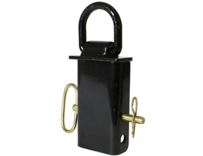 Image showing  Black Forged Stake Pocket D-Ring, 1/2 in., 4 pc.