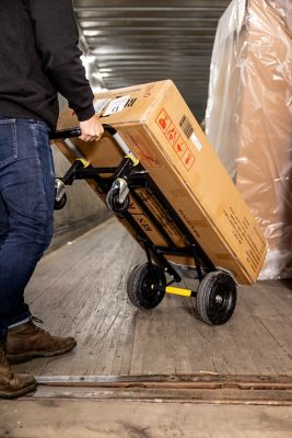 Image showing 5 th Gorilla 800 lb. Capacity 4-Wheel Convertible Steel Hand Truck