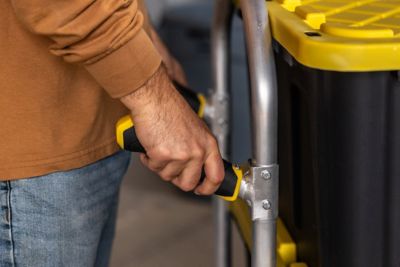 Image showing 7 th Gorilla 1,000 lb. Capacity 4-Wheel Convertible All-Aluminum Hand Truck