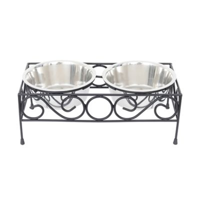 Iconic Pet Elevated Wired Pet Double Diner