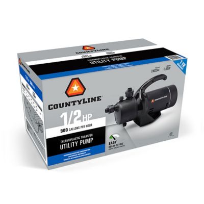 Image showing 5 th CountyLine 1/2 HP 115V Electric Thermoplastic Transfer Utility Pump, 900 GPH