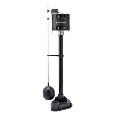 CountyLine 1/3 HP Thermoplastic Pedestal Sump Pump