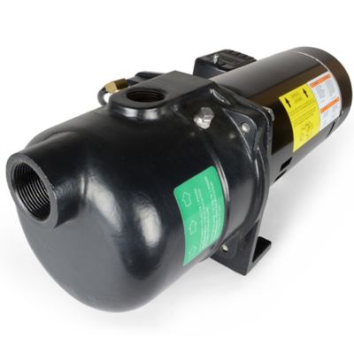 Image showing  1/2 HP 115/230V Electric Cast Iron Shallow Well Jet Pump, 8.1 GPM